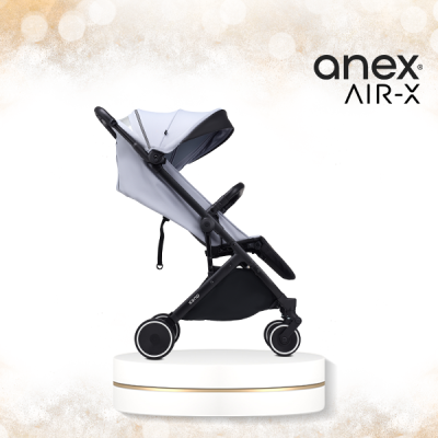 Anex® - Anex Air-X Kabin Boy Bebek Arabası - Gri