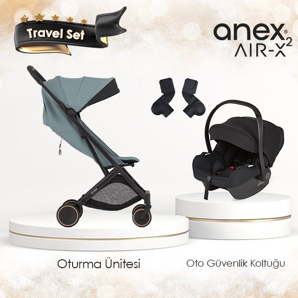Anex Air-X² Kabin Boy Travel Sistem Bebek Arabası - Sky