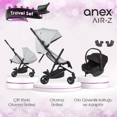 Anex® - Anex Air-z Kabin Boy Travel Set - Mist