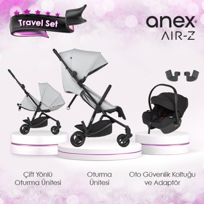 Anex Air-z Kabin Boy Travel Set - Mist - Thumbnail