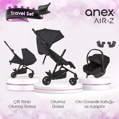 Anex Air-z Kabin Boy Travel Set - Space - Thumbnail