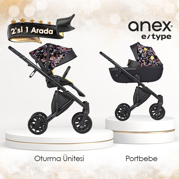 Anex e/type- 2'si 1 arada set - Art Smiley