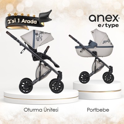 Anex® - Anex e/type özel seri - 2'si 1 arada set - Eden