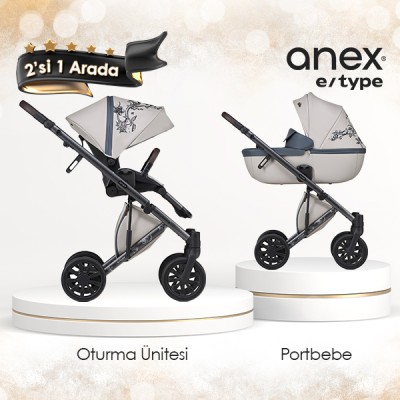 Anex® - Anex e/type özel seri - 2'si 1 arada set - Eden