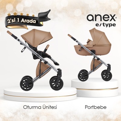 Anex® - Anex e/type - 2'si 1 arada set - Sepia