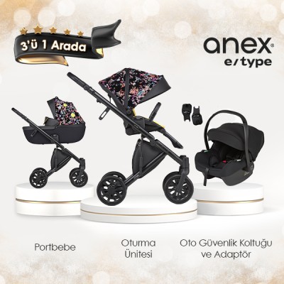 Anex® - Anex e/type özel seri 3'ü 1 arada set - Art Smiley