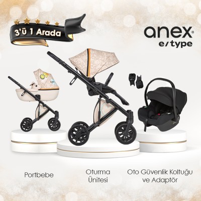 Anex e/type özel seri 3'ü 1 arada set - Joy Smiley - Thumbnail