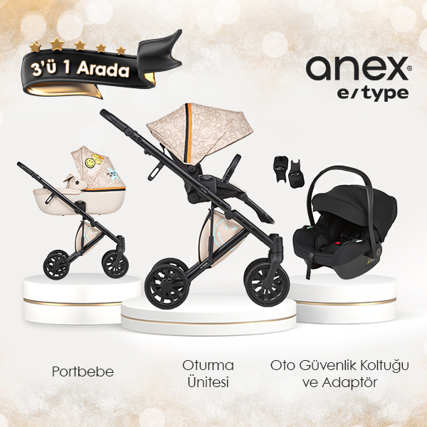 Anex e/type özel seri 3'ü 1 arada set - Joy Smiley