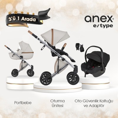 Anex® - Anex e/type - 3'ü 1 arada set - Stardust