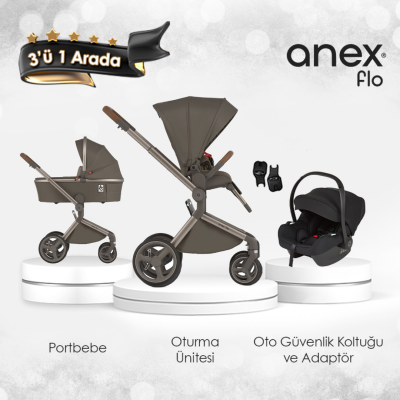 Anex® - Anex Flo Özel Seri - 3′ü 1 arada set - #1 - ÖN SİPARİŞ (KASIM SONU TESLİM)