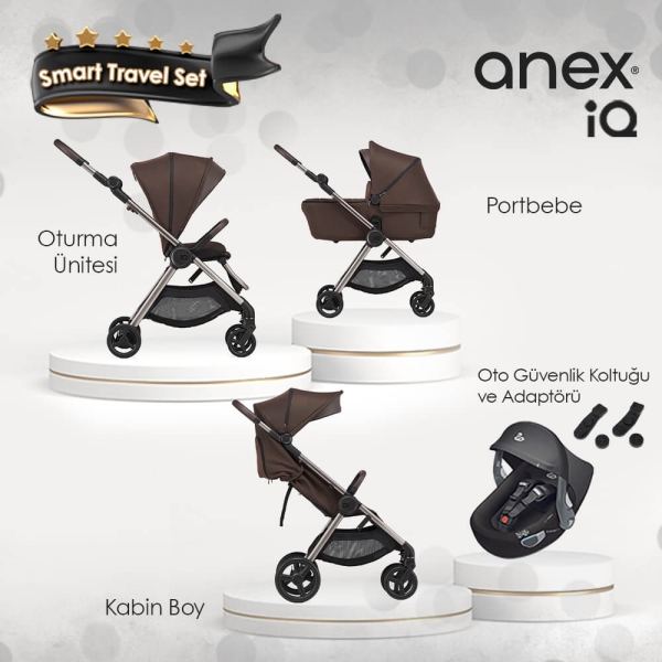 Anex IQ Premium Smart Travel Set - Teddy