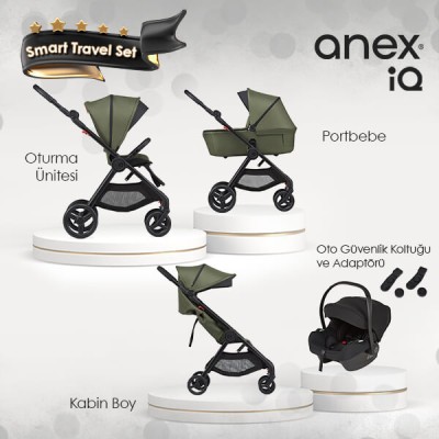 Anex® - Anex IQ Smart Travel Set - Mystic