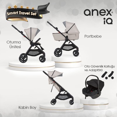 Anex® - Anex IQ Smart Travel Set - Vintage