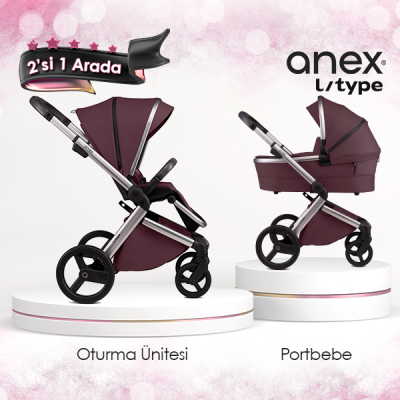 Anex® - Anex l/type 2'si 1 arada set - Mor
