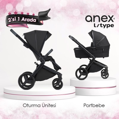 Anex® - Anex l/type 2'si 1 arada set - Onyx