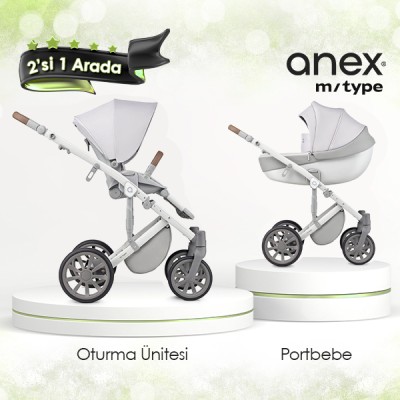 Anex® - Anex m/type - 2'si 1 arada set - Arctic