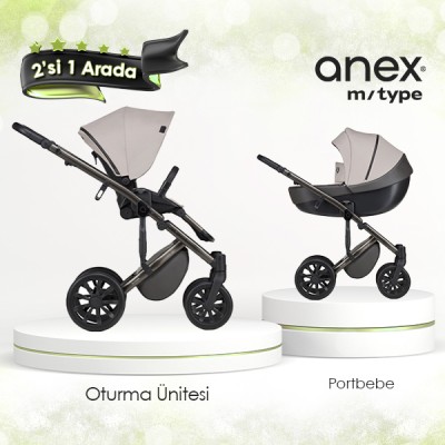 Anex® - Anex m/type - 2'si 1 arada set - Shell