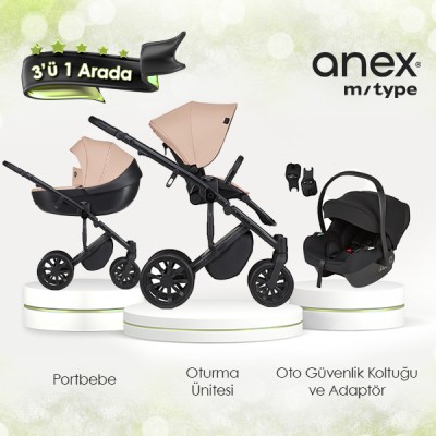 Anex m/type - 3'ü 1 arada set - Coral - Thumbnail