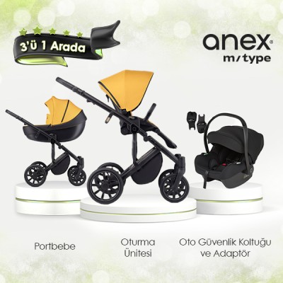 Anex® - Anex m/type - 3'ü 1 arada set - Dune