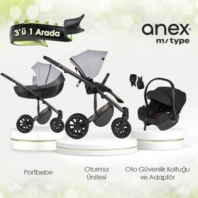 Anex® - Anex m/type - 3'ü 1 arada set - Mirage