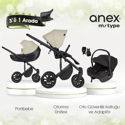 Anex® - Anex m/type - 3'ü 1 arada set - Sage