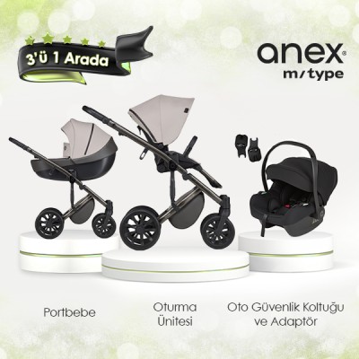 Anex® - Anex m/type - 3'ü 1 arada set - Shell