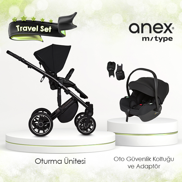 Anex m/type travel set - Siyah