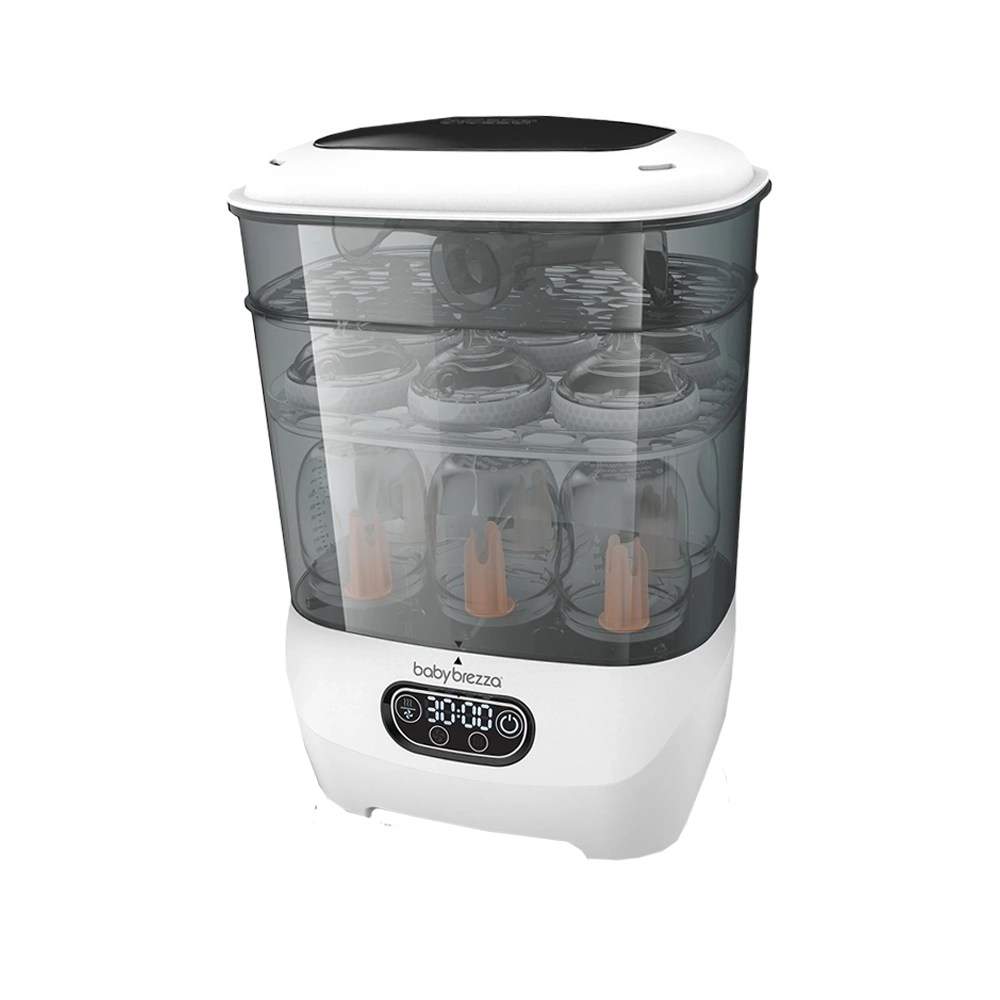 BabyBrezza Sterilizer Dryer Advanced – 3'ü 1 Arada Biberon ve Aksesuar Buharlı Sterilizatör & Kurutucu