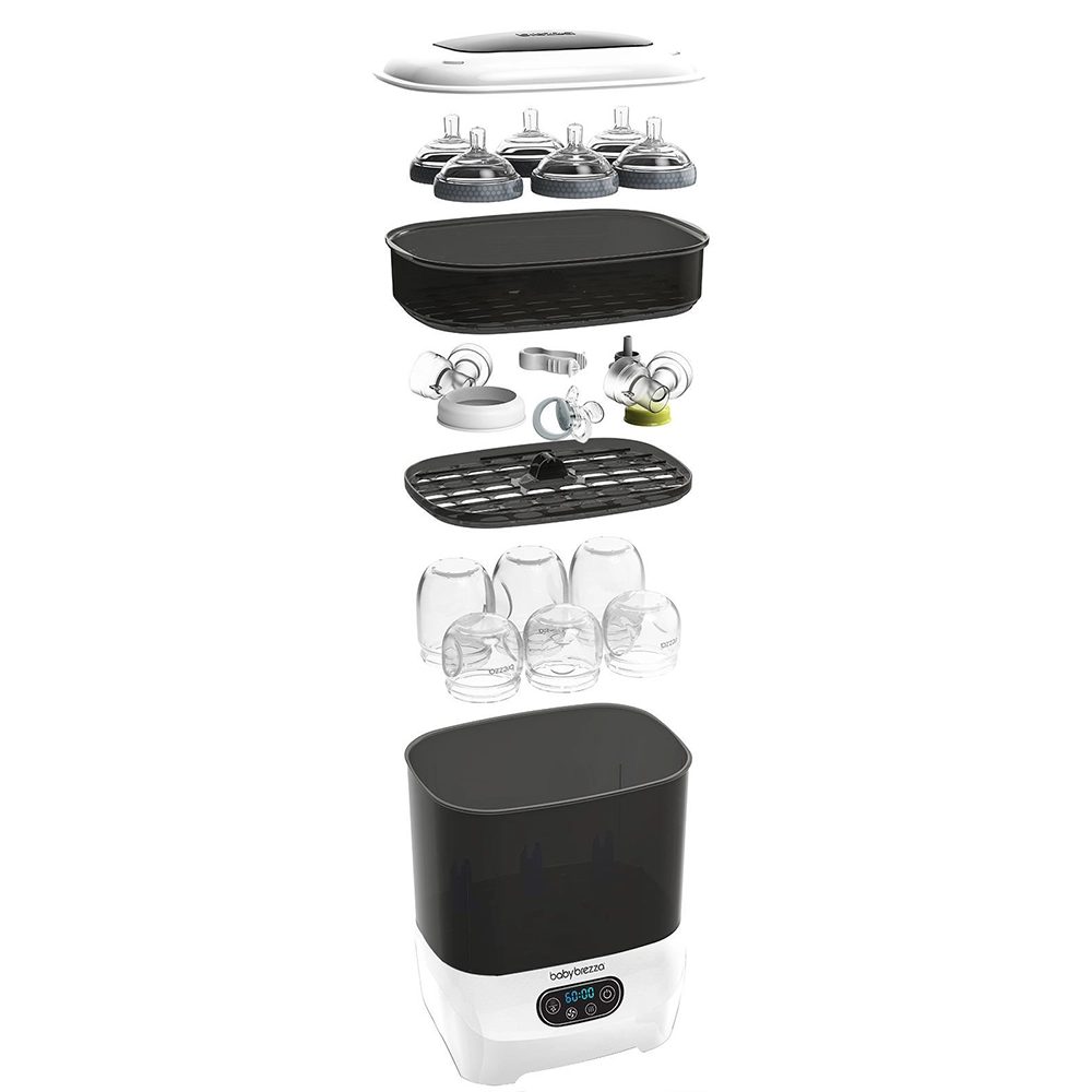 BabyBrezza Sterilizer Dryer Advanced – 3'ü 1 Arada Biberon ve Aksesuar Buharlı Sterilizatör & Kurutucu