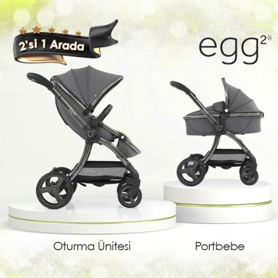 egg2 2'si 1 Arada Set - Quartz - Thumbnail