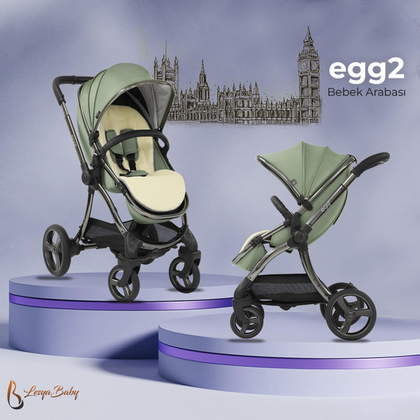 egg2® Bebek Arabası - Seagrass