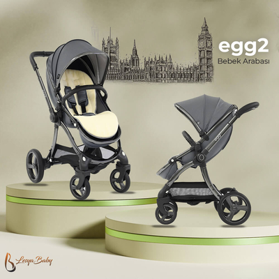 Egg® - egg2 Özel Seri Bebek Arabası - Jurassic Grey