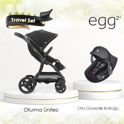 Egg® - egg2 Özel Seri Travel Set - Just Black