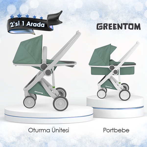 Greentom 2'si 1 Arada Set - Adaçayı