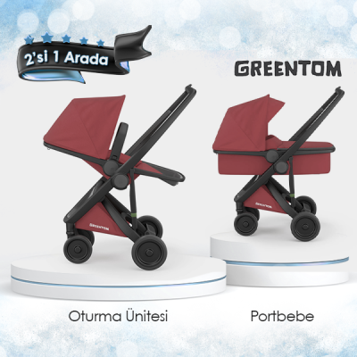 Greentom® - Greentom 2'si 1 Arada Set - Çilek