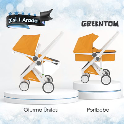 Greentom 2'si 1 Arada Set - Sarı - Thumbnail