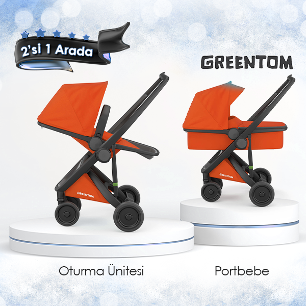 Greentom 2'si 1 Arada Set - Turuncu