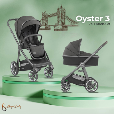Oyster® - Oyster 3® 2'si 1 Arada Set - Pepper