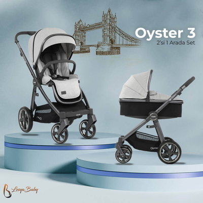 Oyster® - Oyster 3 - 2'si 1 Arada Set - Silver Tonic