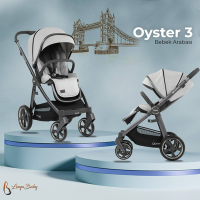 Oyster® - Oyster3 Bebek Arabası - Silver Tonic