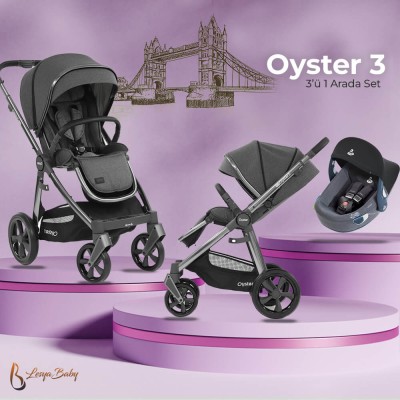 Oyster3 Travel Set - Fossil - Thumbnail