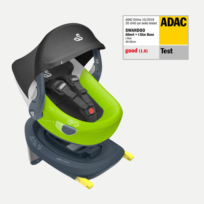 Swandoo® - Swandoo Albert I-Size - Yeşil & Beyaz